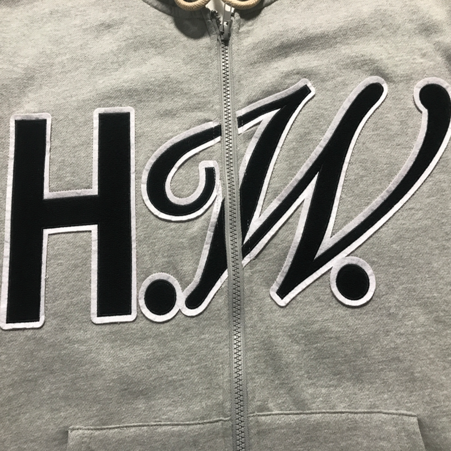 HW - ヘザーグレーパーカー