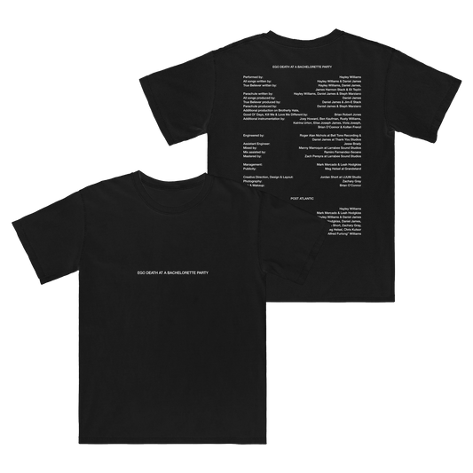 Credits - Black T-shirt