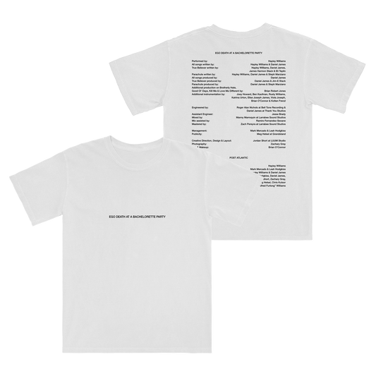 Credits - White T-shirt